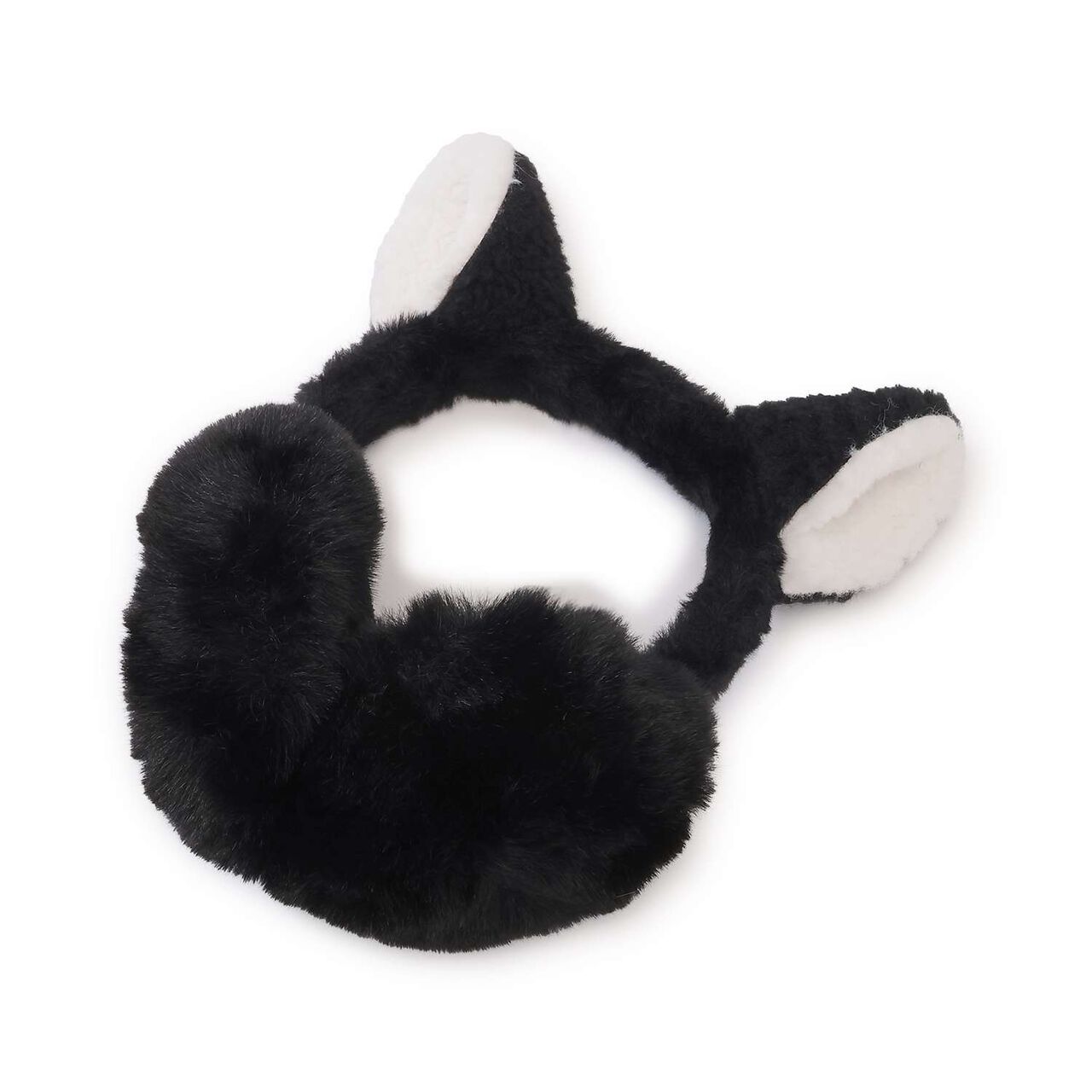Cat Ear Muffs,Black, large image number 8