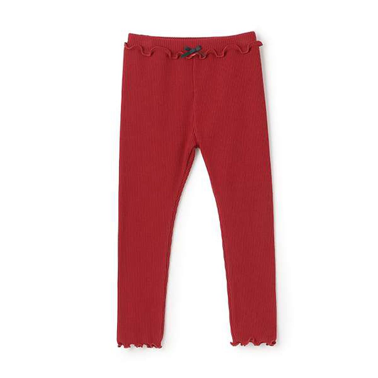 Mellow Simple Leggings,Deep red, large image number 0