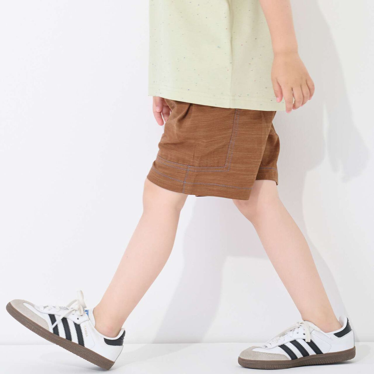 Cotton Rayon Woven Shorts,Sax blue, large image number 6