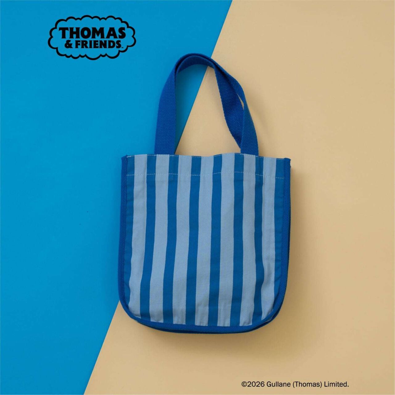 [Thomas the Tank Engine] Charm Stripe Mini Tote,Pink, large image number 6
