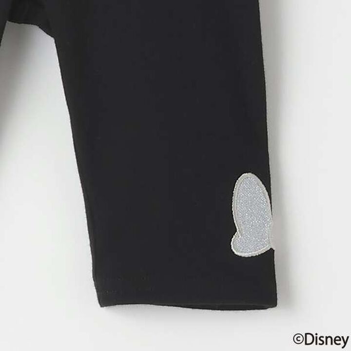 [Disney] Side Ribbon 7/8 Length Leggings,Sax blue, medium image number 8