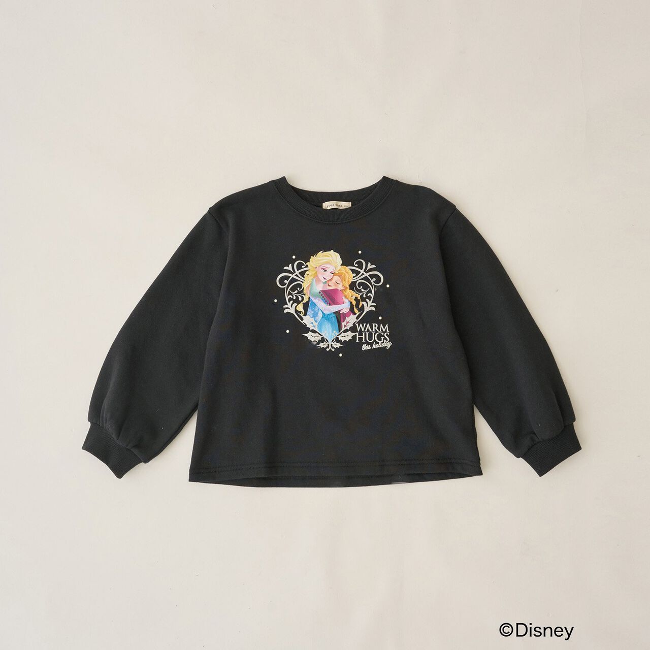 [Frozen] [Goodbye Pills Brushed Fleece] Sparkling Lame & Transfer Assortment Print Sweatshirt,Gray, large image number 5