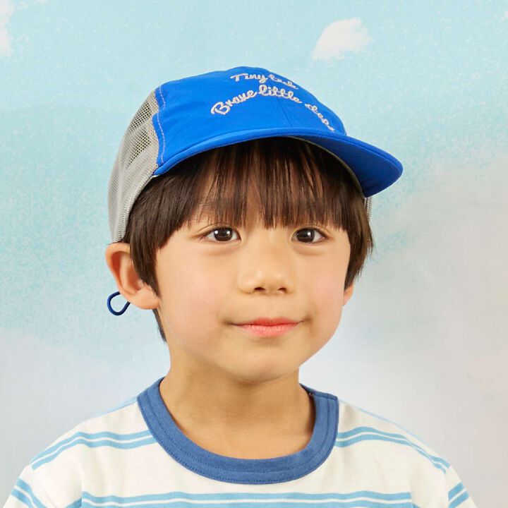 Two-Tone Mesh Cap,Blue, medium image number 0