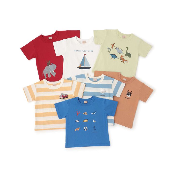 [Affordable] BOYS Short Sleeve T-Shirt 2,Navy, medium image number 25