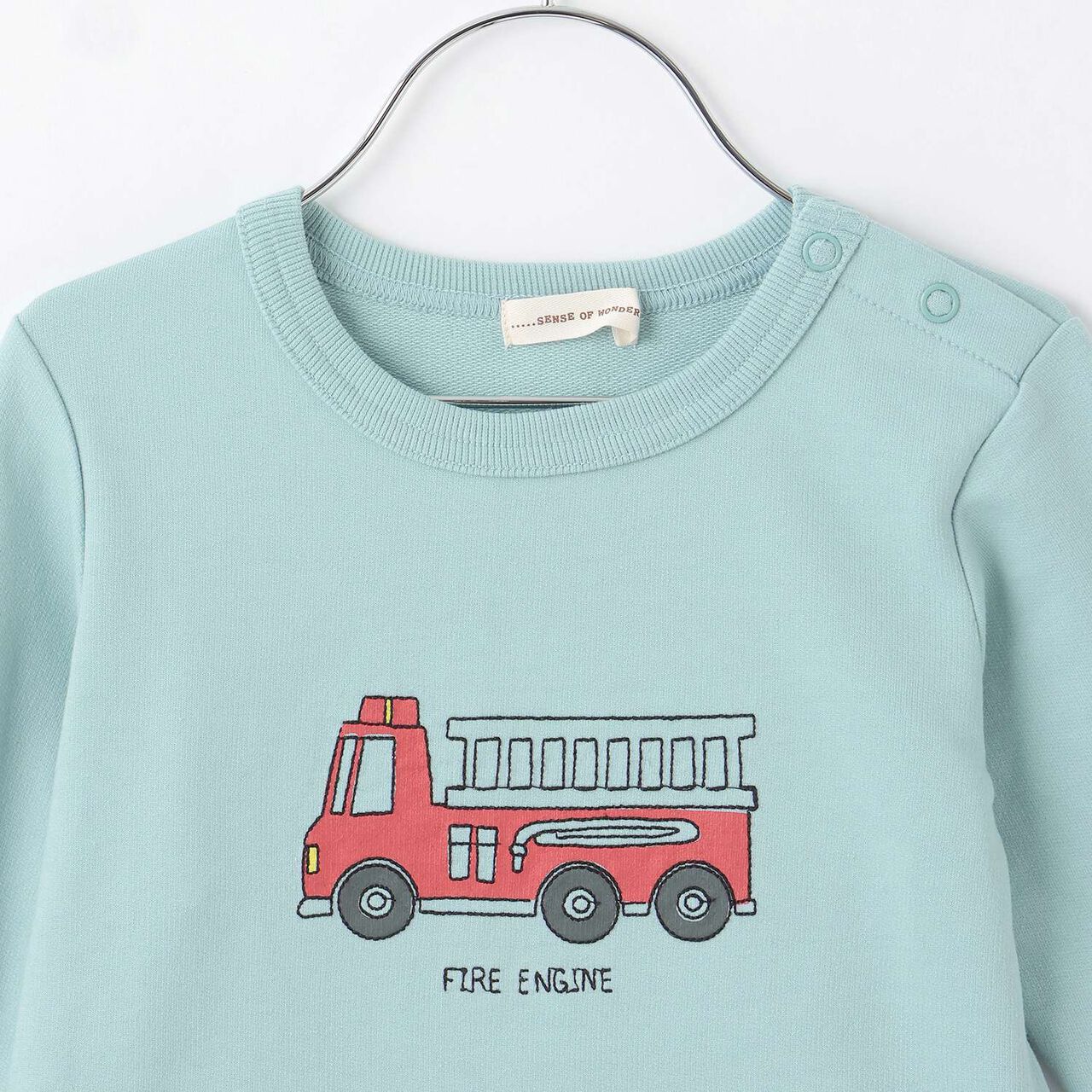 Vehicle Sweatshirt,Light blue, large image number 4
