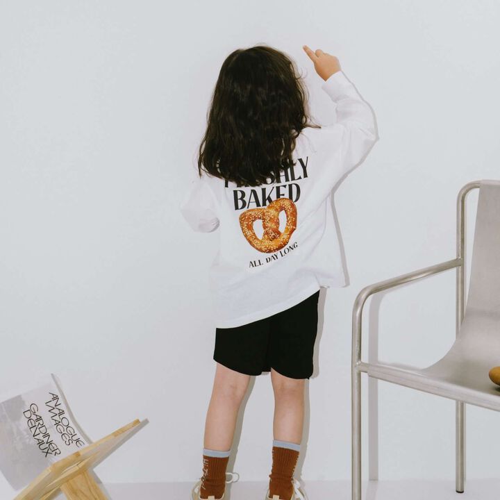 100% Cotton 365D. Assorted Transfer Wide Long Sleeve T-Shirt,Yellow, medium image number 7