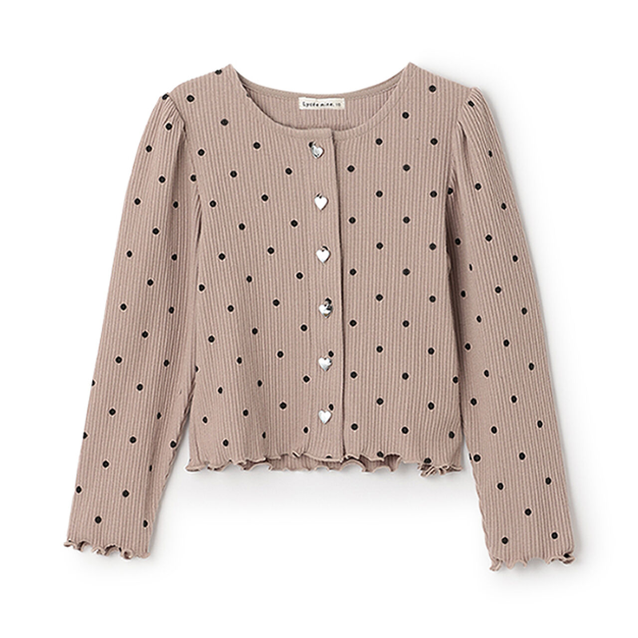 Ribbed Cardigan,Mint, large image number 2