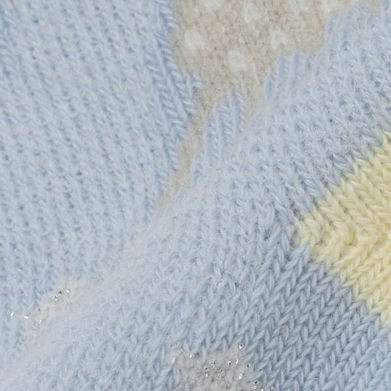 Star Sophie Crew Socks [Made in Japan],Blue, large image number 4