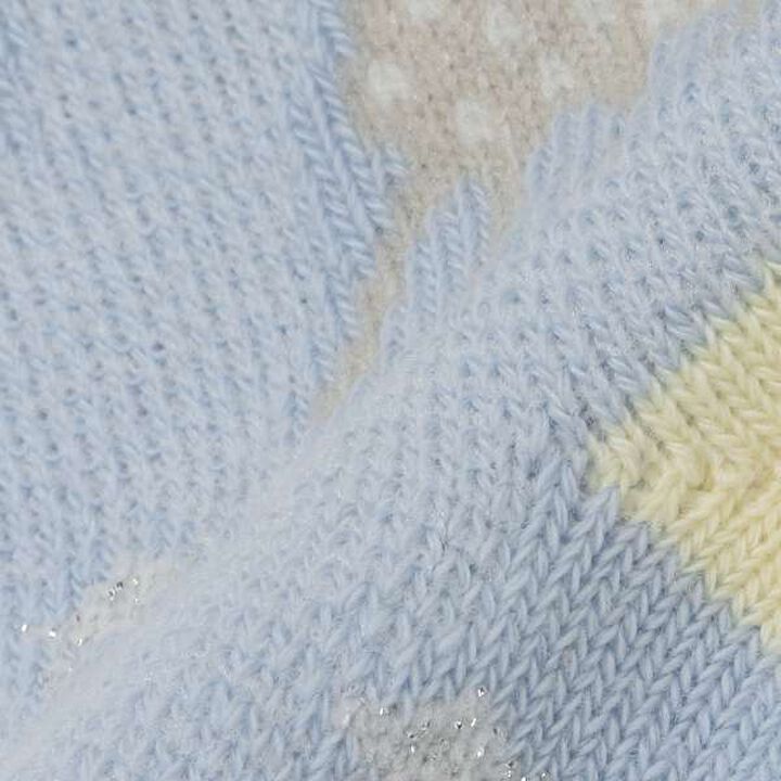 Star Sophie Crew Socks [Made in Japan],Blue, medium image number 4