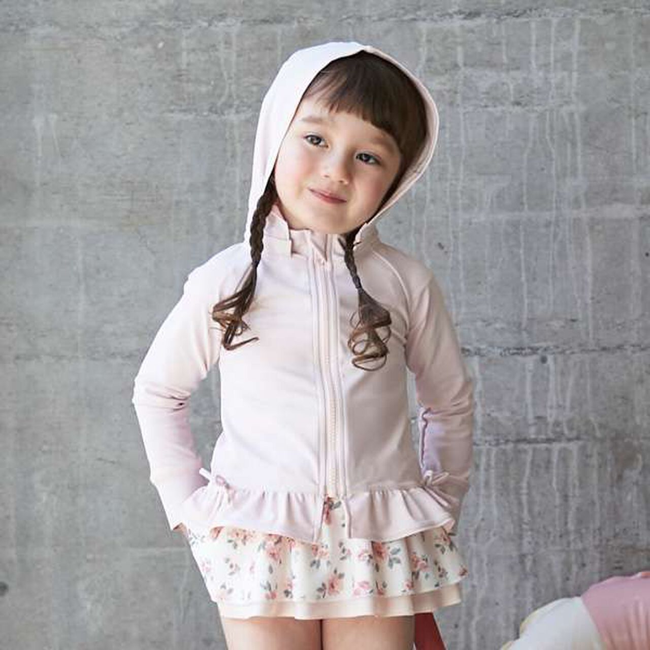 [SWIM] Ruffle Rash Guard,Light pink, large image number 14