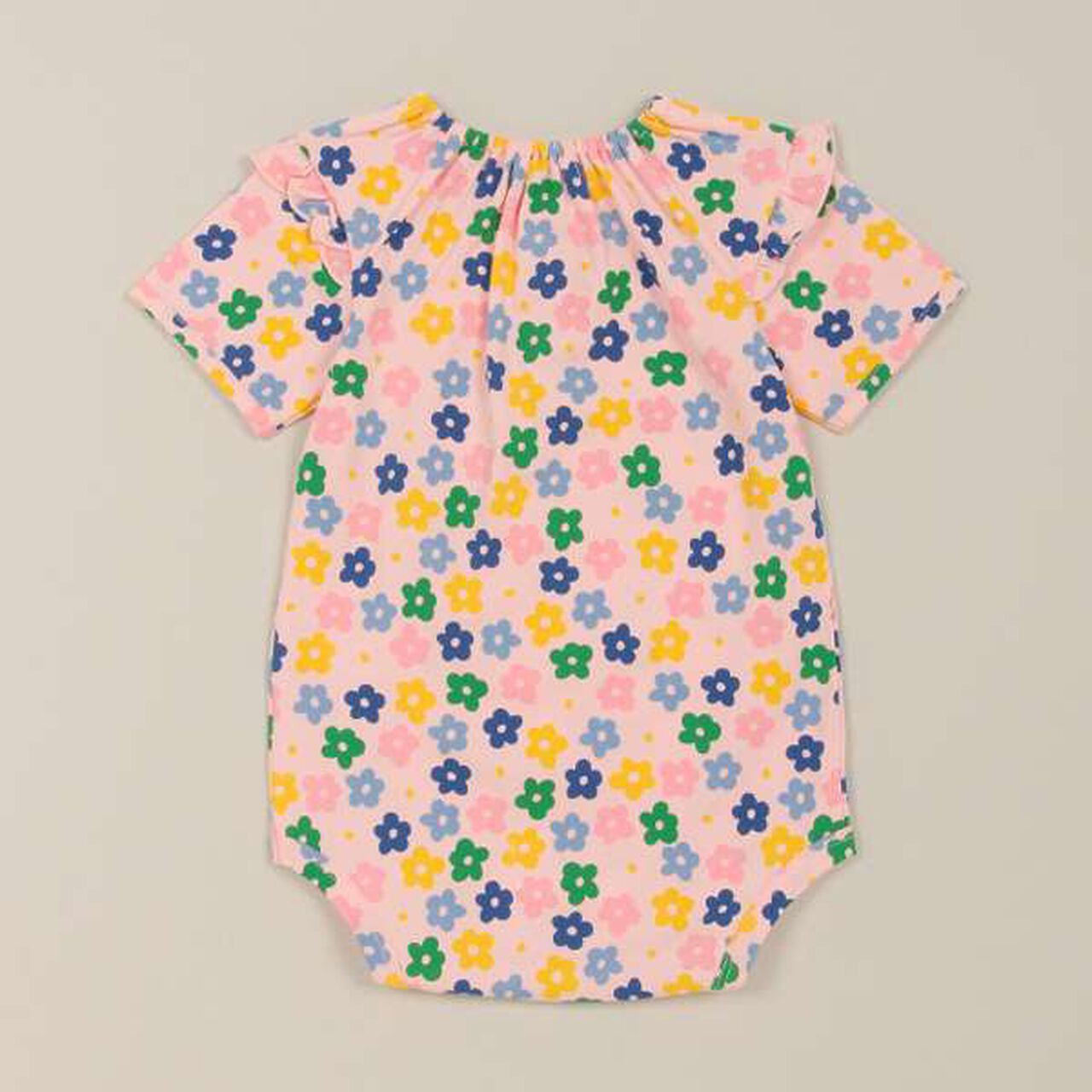 Colorful Flower Bodysuit,Pink, large image number 1