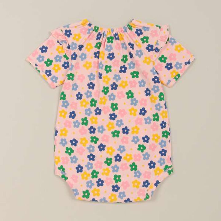 Colorful Flower Bodysuit,Pink, medium image number 1