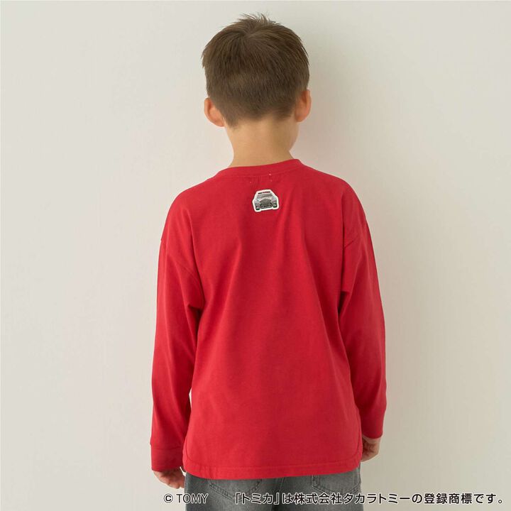 [Tomica] Assorted Print T-Shirt [Kids' Clothing] [Boys],Green, medium image number 2