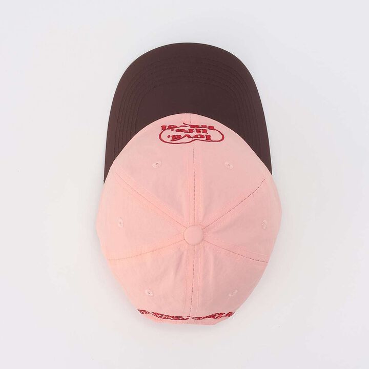 Heart Logo Embroidery Cap,Cream, medium image number 7