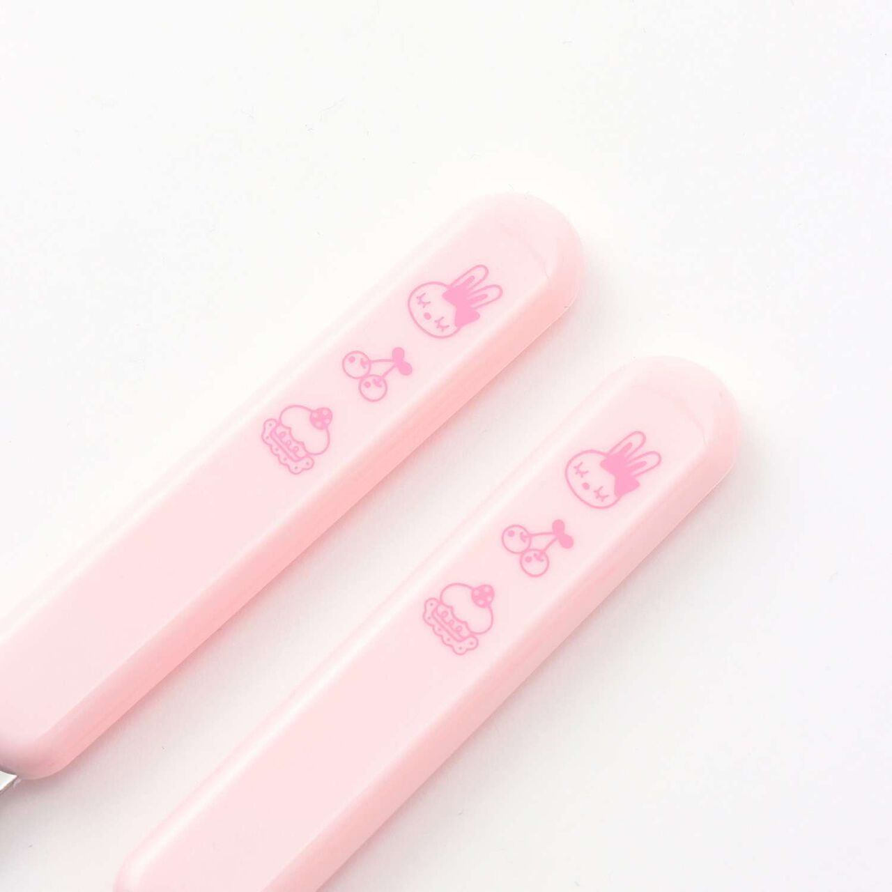 Mimi-chan Cutlery Set,Pink, large image number 3