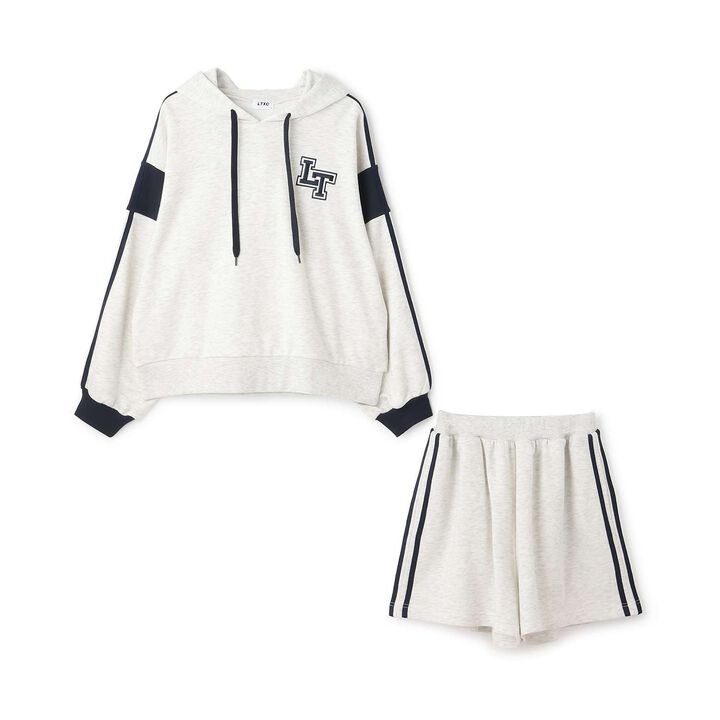 [LTXC] Long-Sleeve Line Parka Setup,Black, medium image number 2