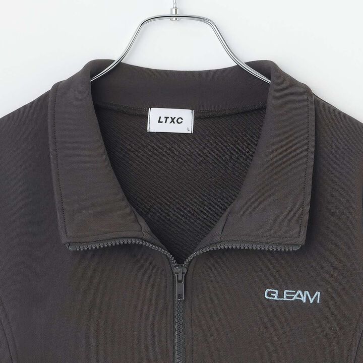 [LTXC/Cotton 100%] Half ZIP Pullover,Smoke white, medium image number 16