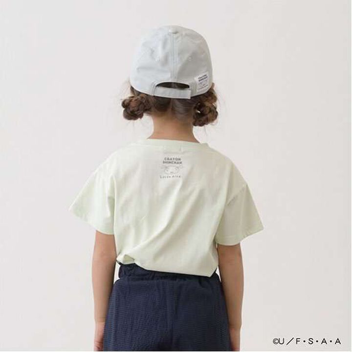 Crayon Shin-chan Soft Cotton White Ribbon T-Shirt,Light blue, medium image number 5