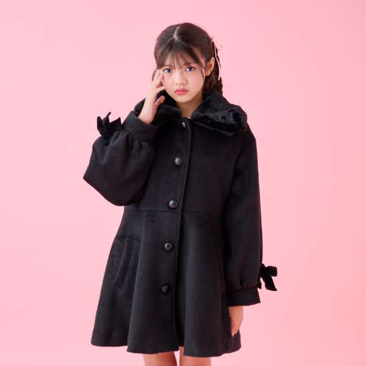 2-WAY Switch Coat,Black, large image number 0