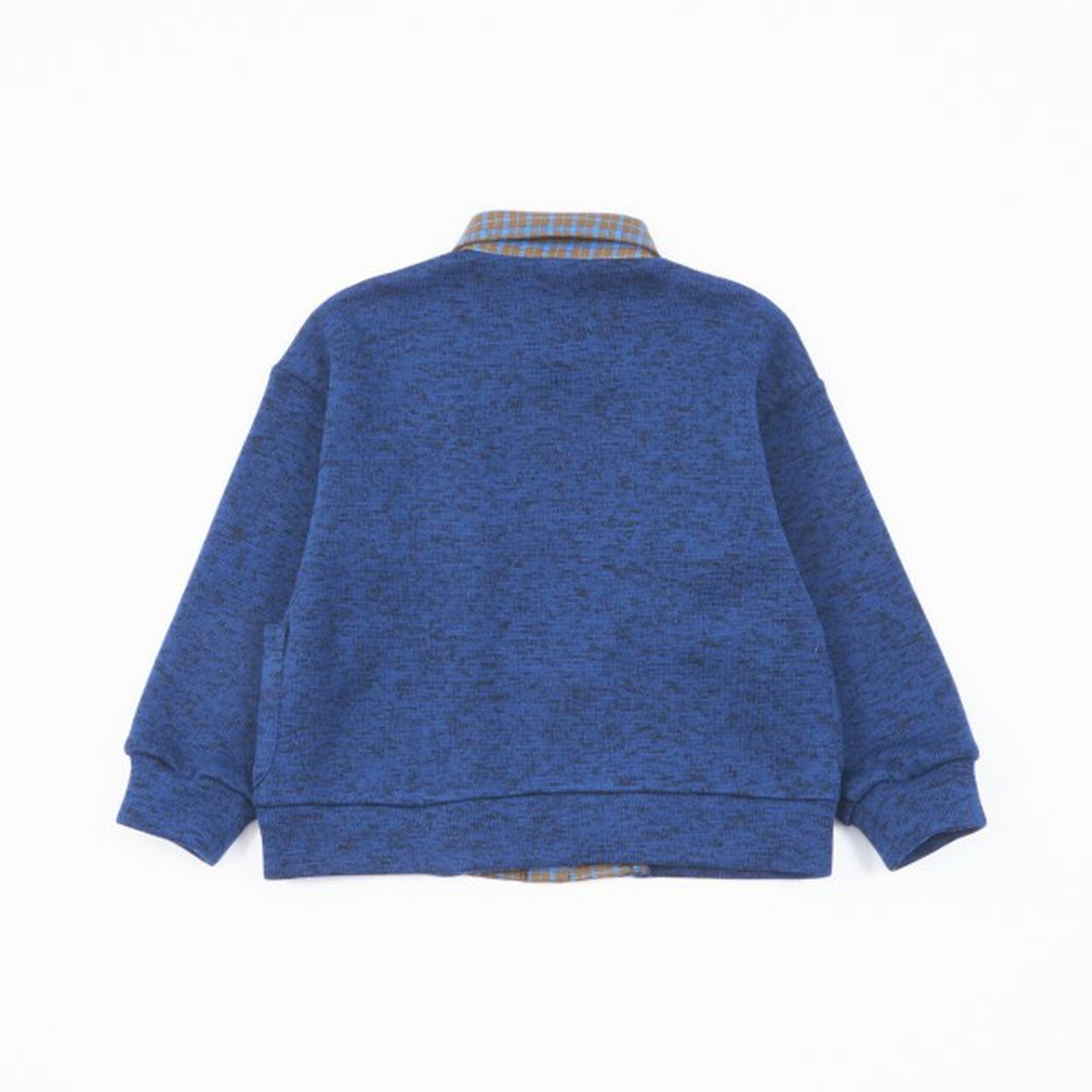KP Boy Layered Cardigan (110-140),Blue, large image number 9