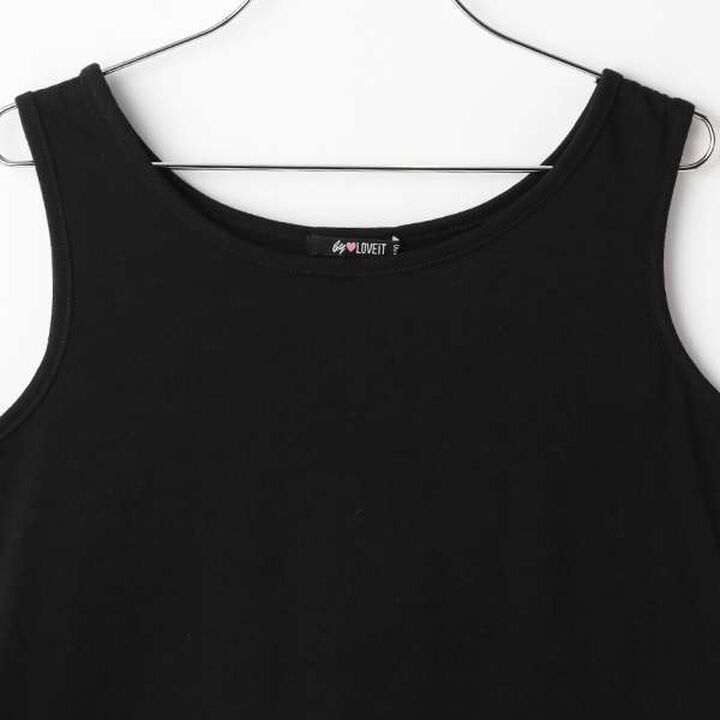 W Ribbon Lace T-Shirt Set,Black, medium image number 9