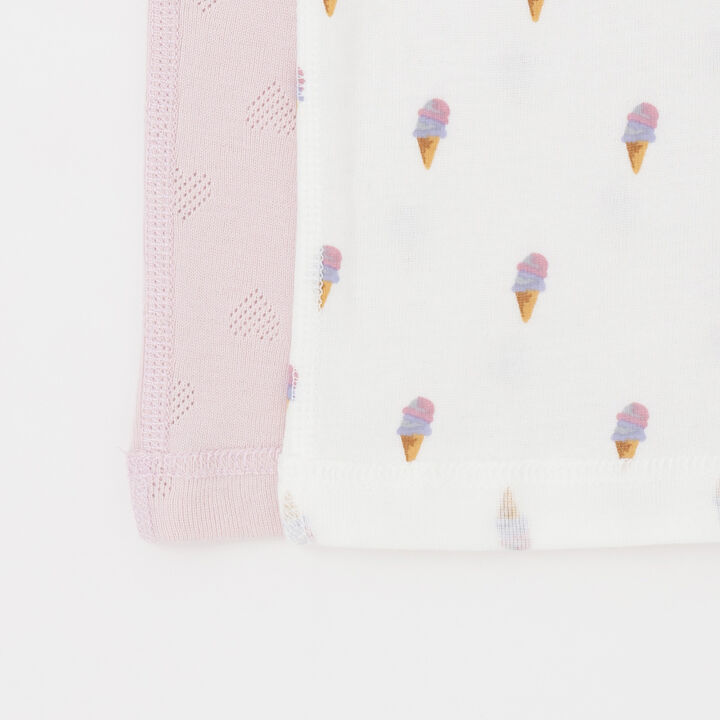 [Weak Acidity] Girls' Camisole Undergarments 2-Pack,Moderate pink, medium image number 5