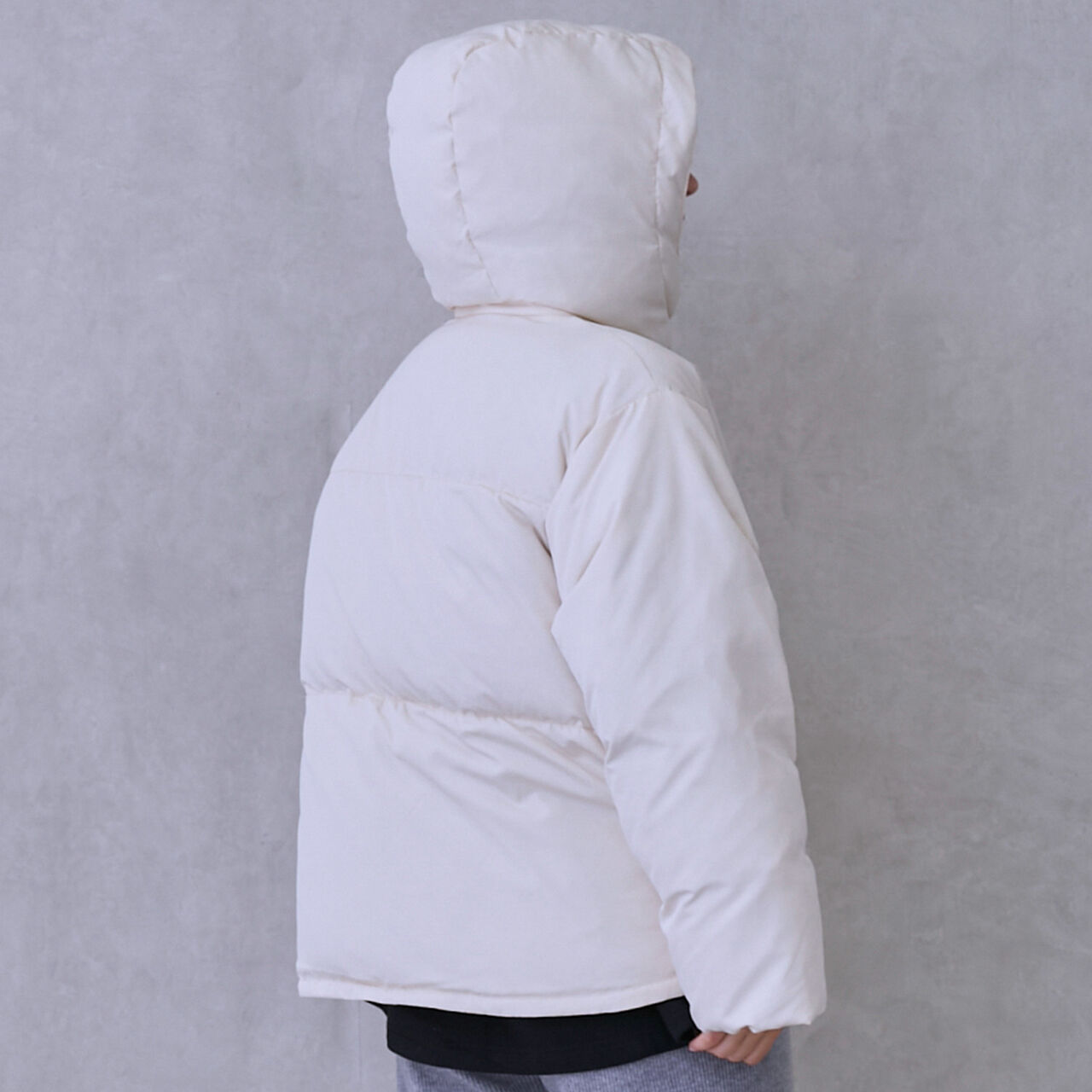 [Link/Water-Repellent Finish] Monster Down Jacket,Ivory, large image number 6