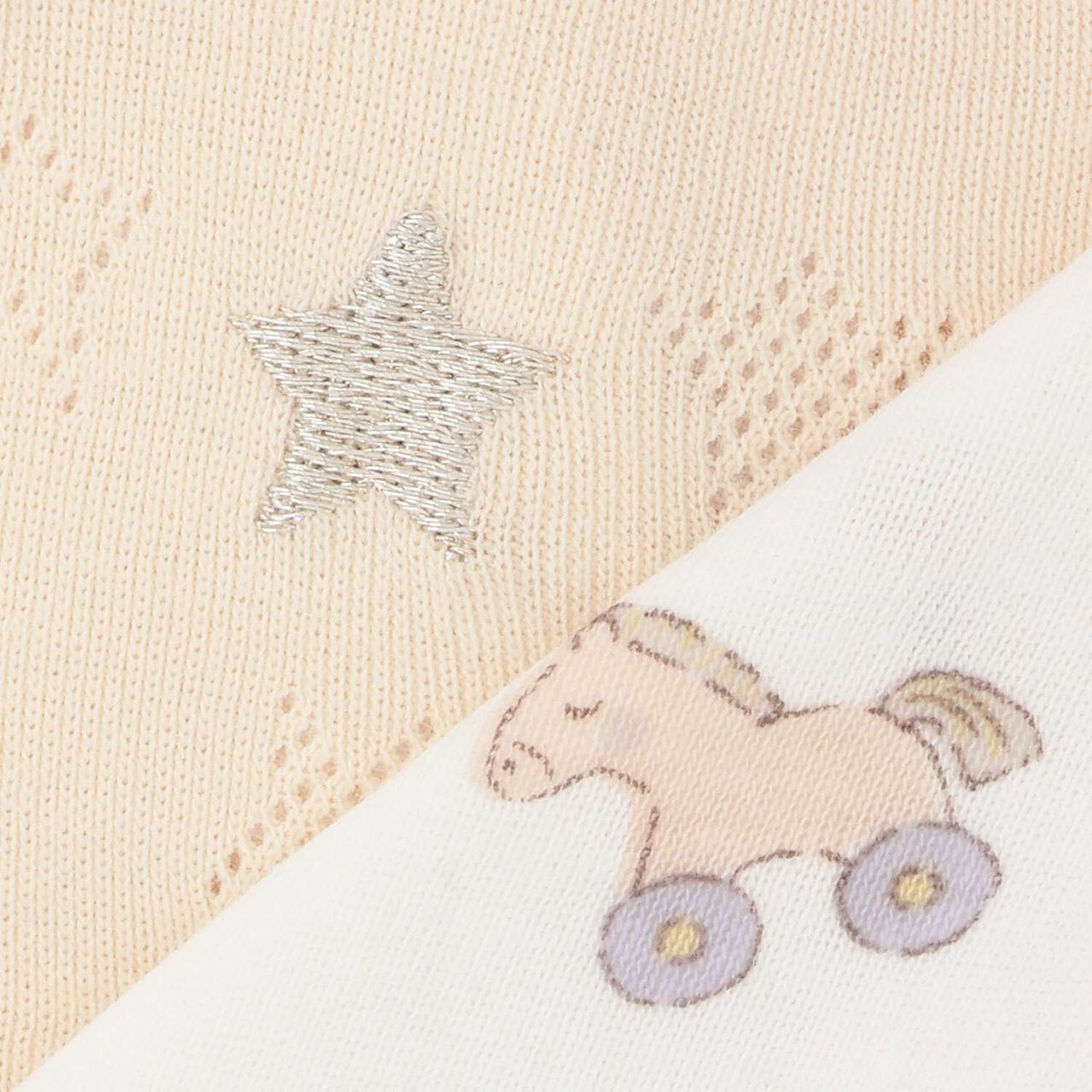 [Weak Acidity] Combination Bodysuit,Cream, large image number 10