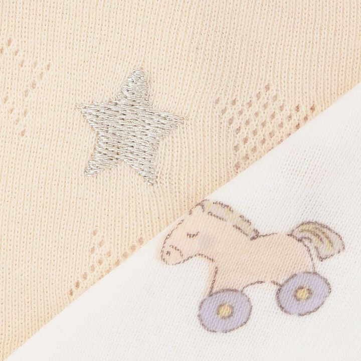 [Weak Acidity] Combination Bodysuit,Cream, medium image number 10