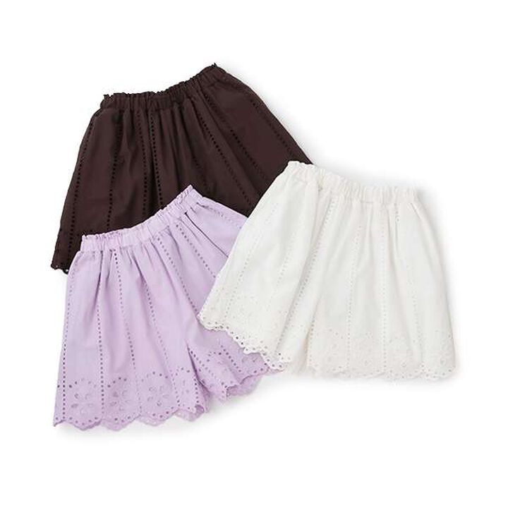 [Link] Lace Culottes,Lavender, medium image number 7