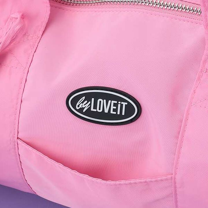 Frill Ribbon Boston Bag,Pink, medium image number 4