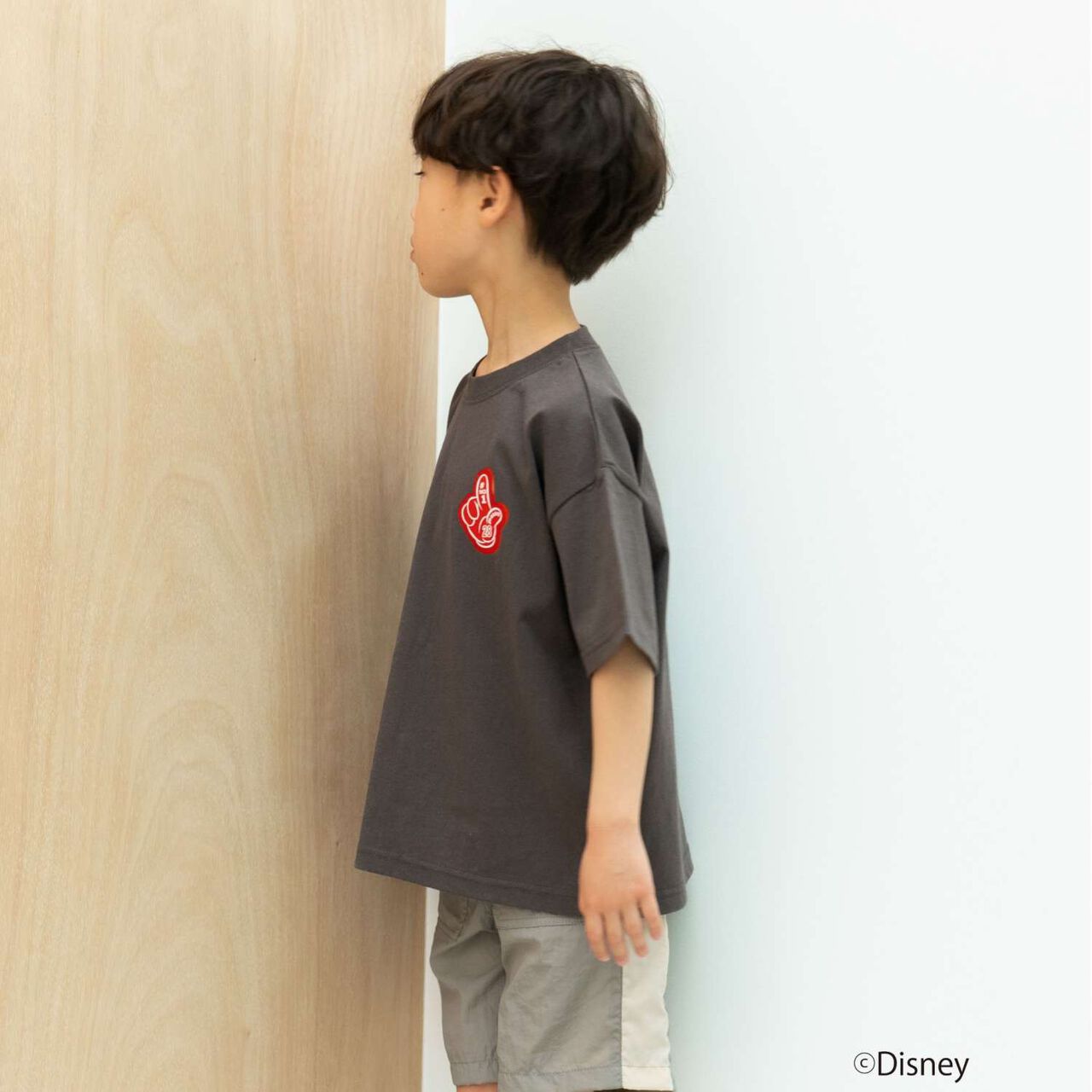 [Parent-Child Matching] [Disney] Soccer Short-Sleeve T-Shirt,White, large image number 11