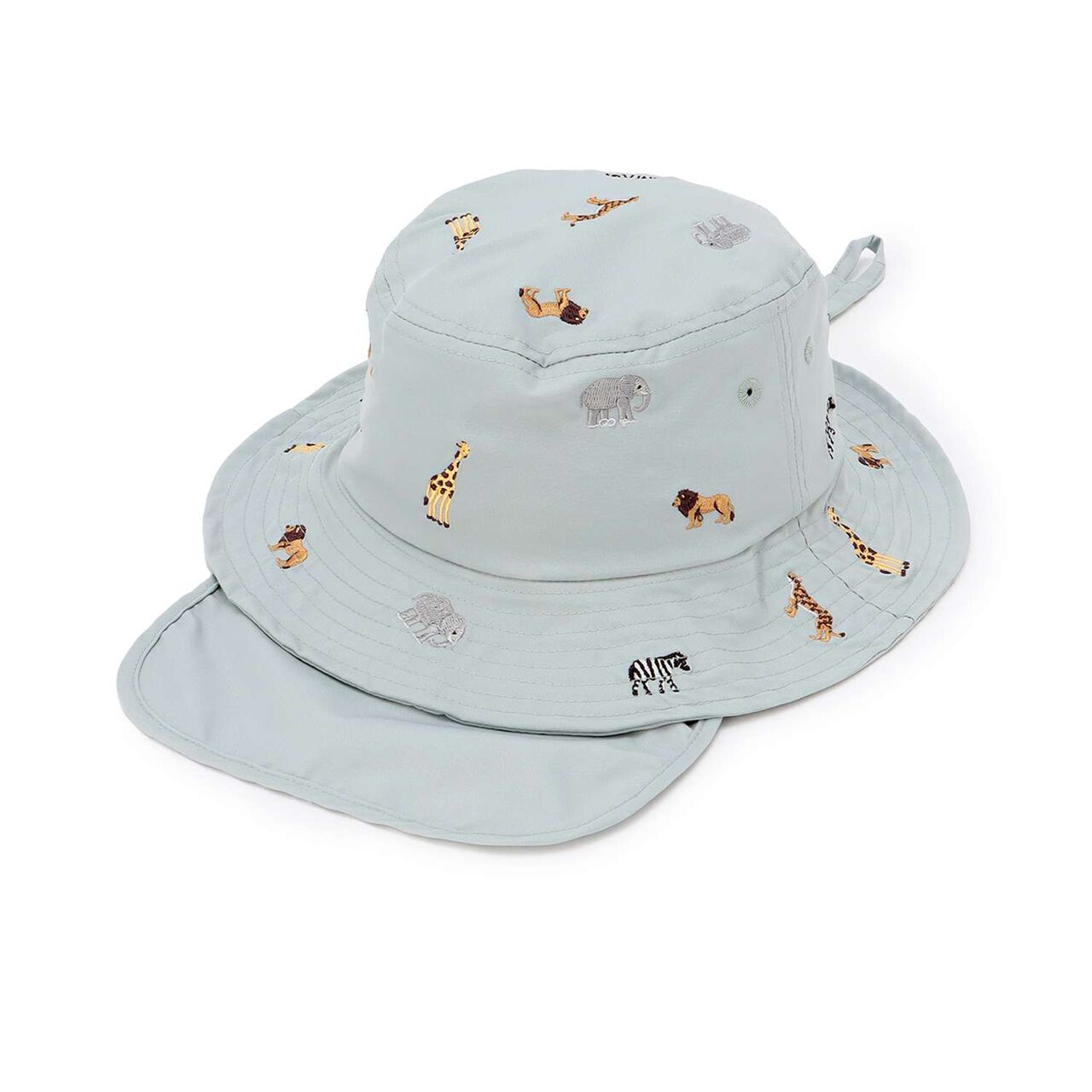 [Heat-Resistant] Embroidered Bucket Hat,Light pink, large image number 17