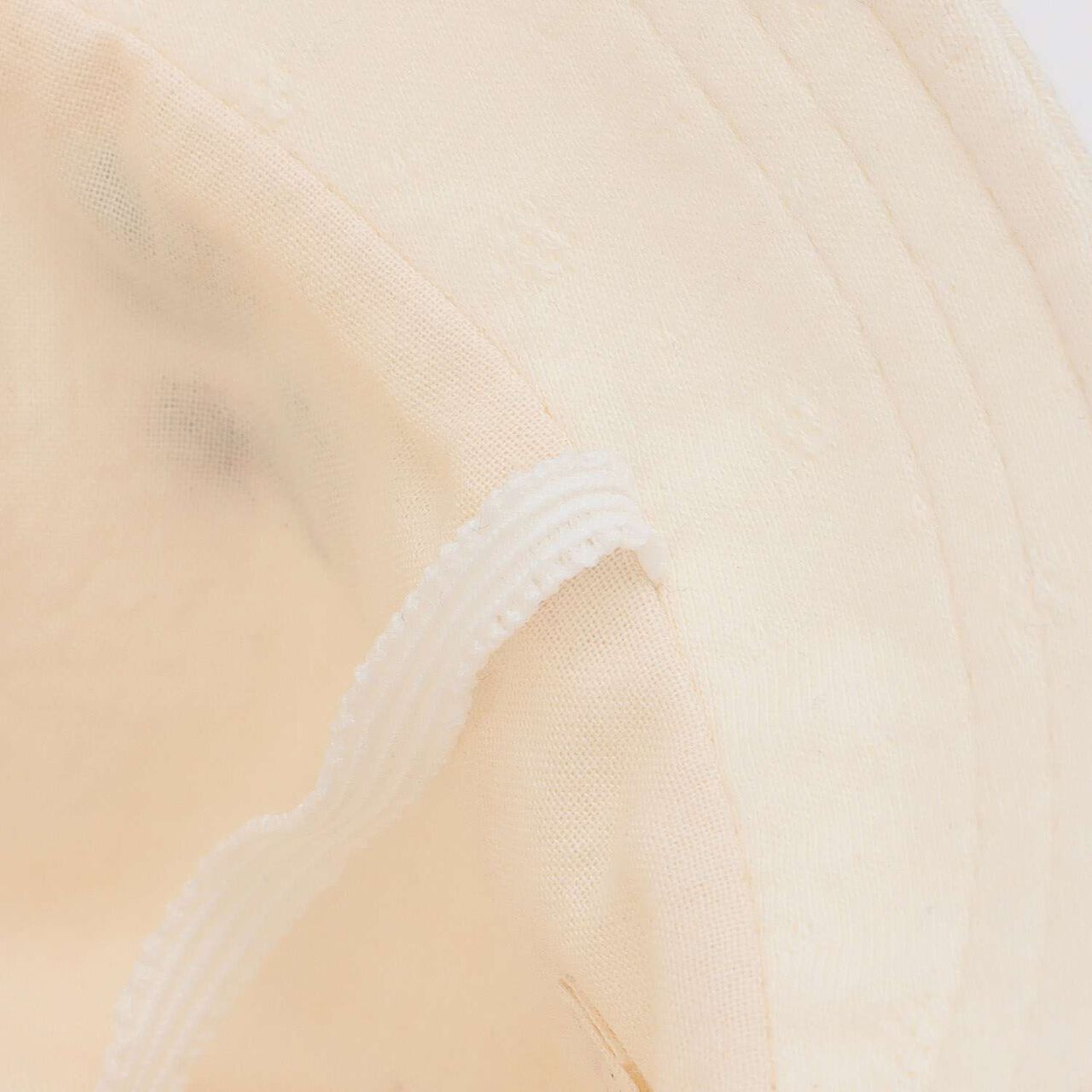 ☆Organic Bear Ear Hat [Made in Japan],Pearl white, large image number 5
