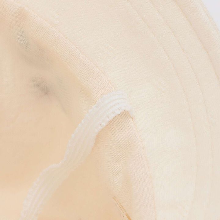 ☆Organic Bear Ear Hat [Made in Japan],Pearl white, medium image number 5