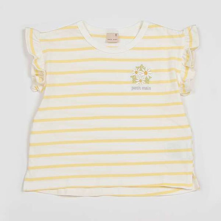 Affordable Girls Short Sleeve T-Shirt,Orange, medium image number 6