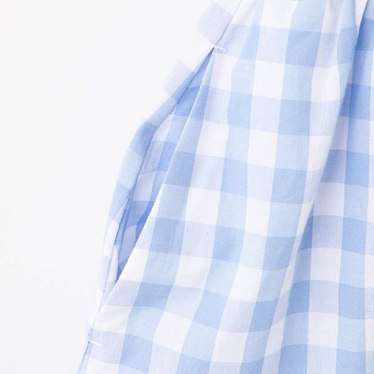 [My Melody & Cinnamoroll] Sailor One-Piece Dress,Sax blue, large image number 14