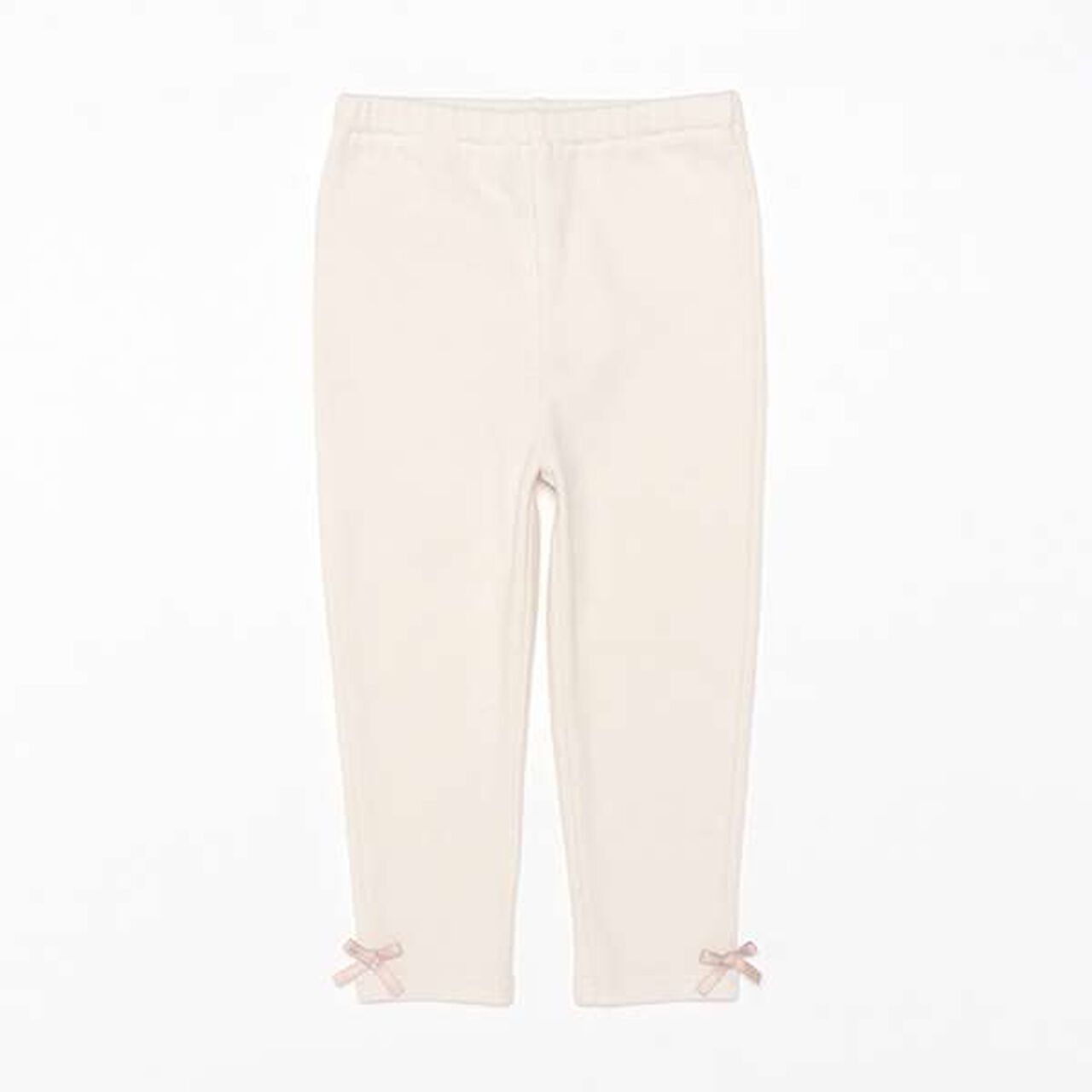 10-Length Girls' Leggings,Pearl white, large image number 5