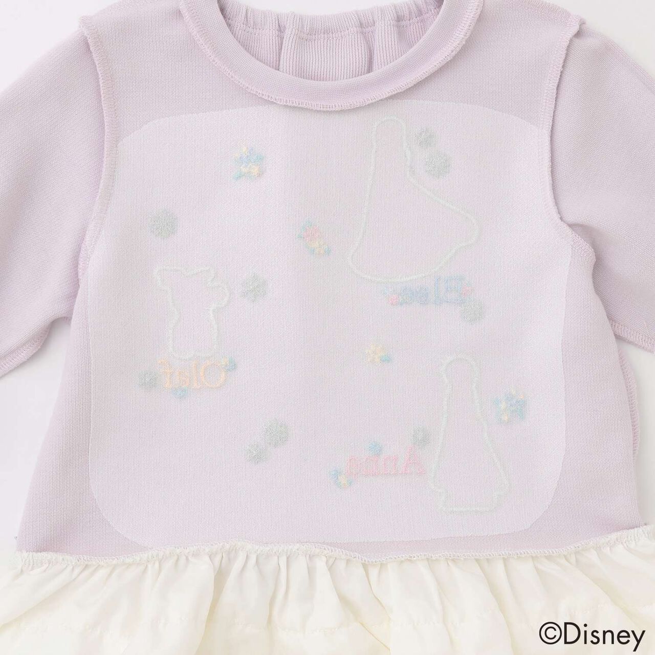 [Frozen] Peplum Long-Sleeve T-Shirt,Navy, large image number 12