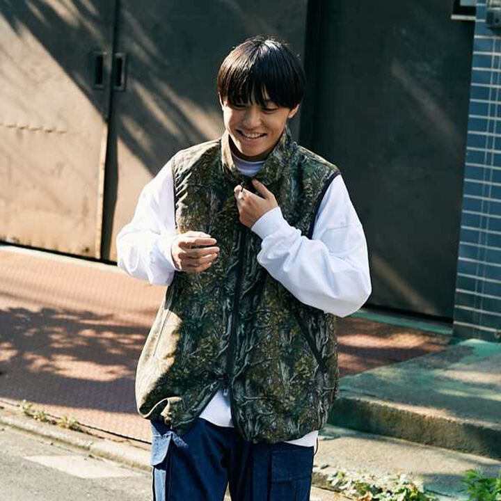 [GLSW.] [Water-Repellent] Zip-Up Vest,Multi color, medium image number 13