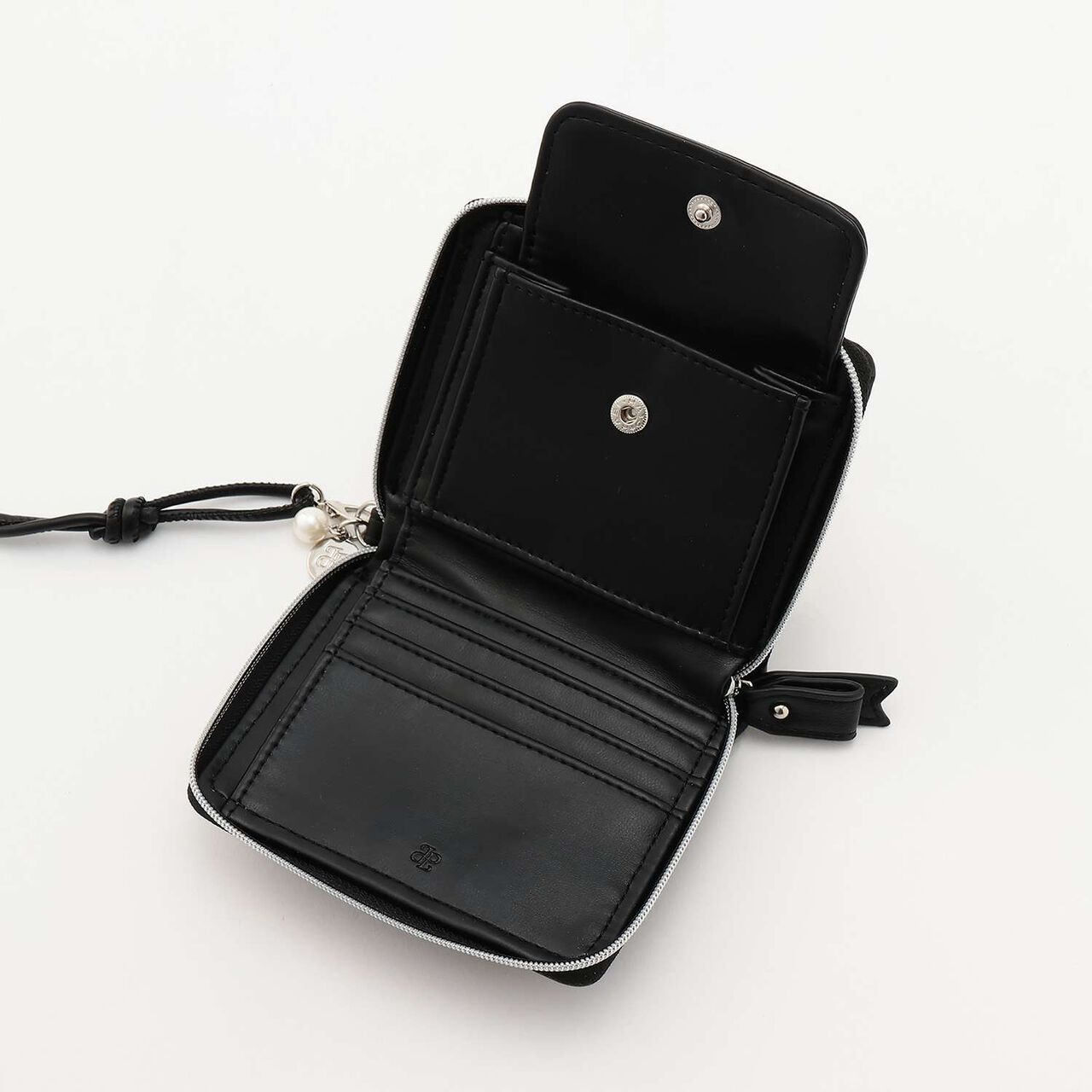 Foil Jewel Mini Wallet,Light blue, large image number 4