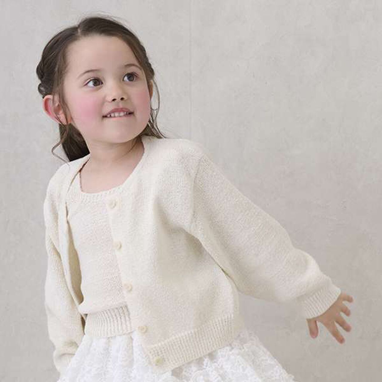 [Link] Knit Ensemble,Cream, large image number 12