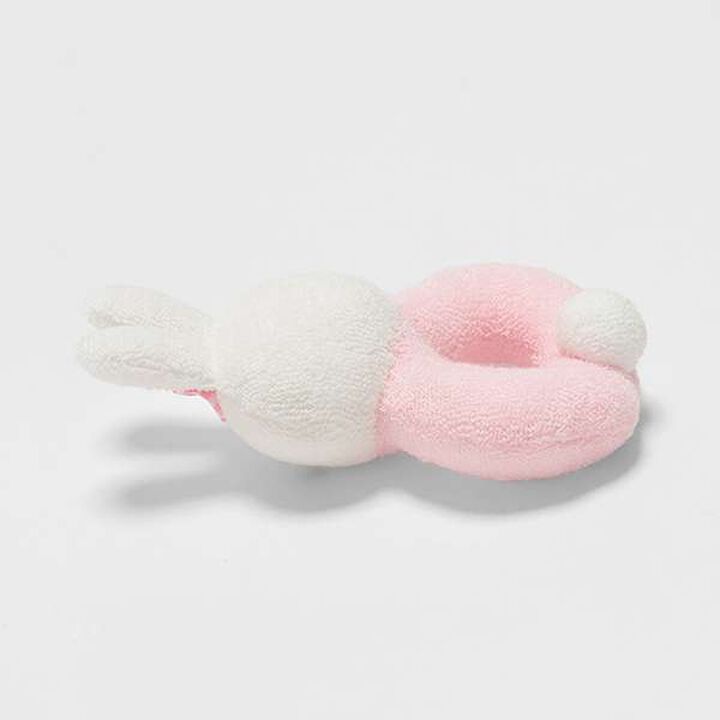 Rabbit Ring Rattle,Pink, medium image number 2