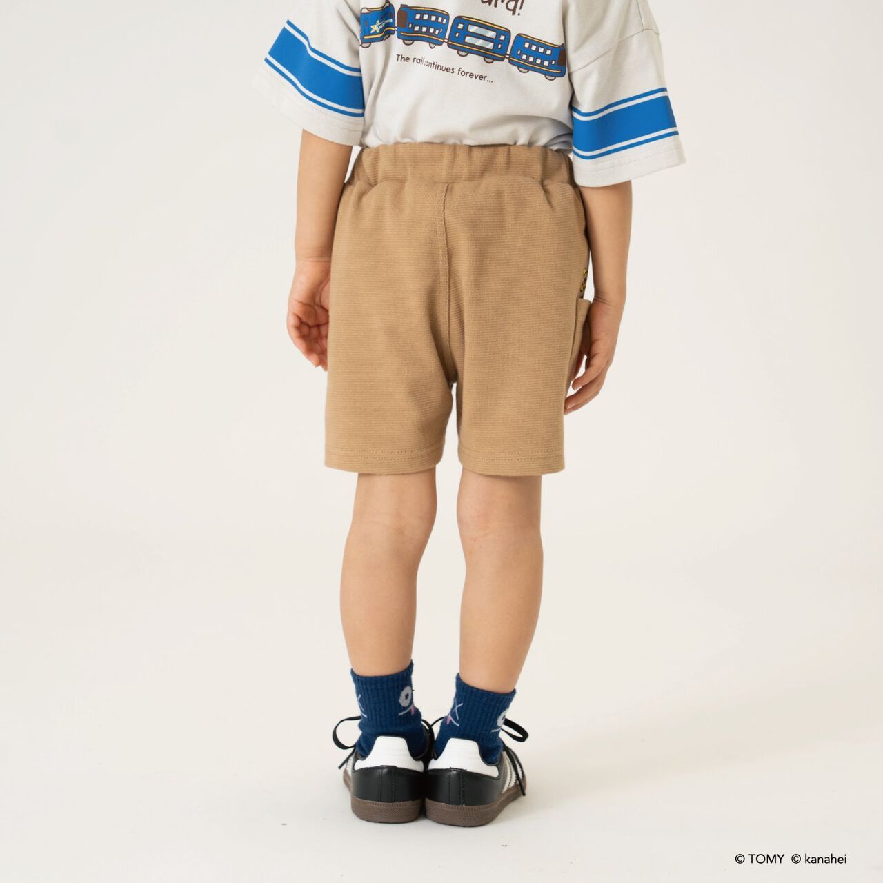 Gather! Plarails [Tomo Pants] Rails Jokers / 4-Length Pants,Moderate blue, large image number 10