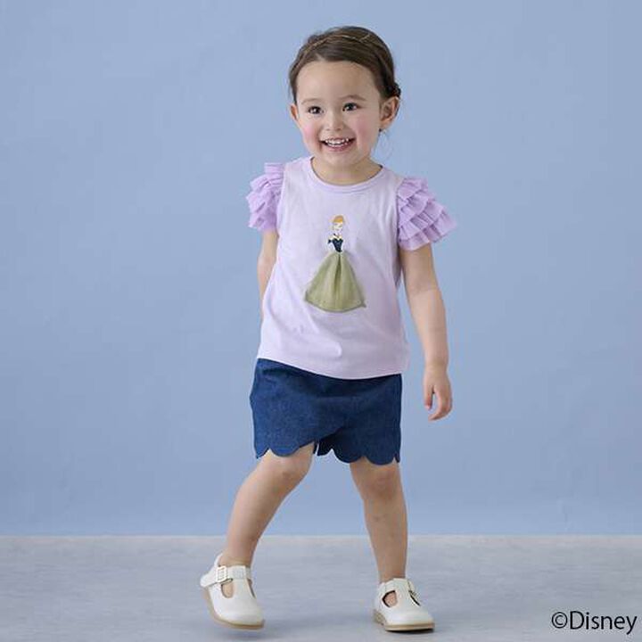 [Link] Scallop Trim Shorts (Kids Size),Navy, medium image number 4