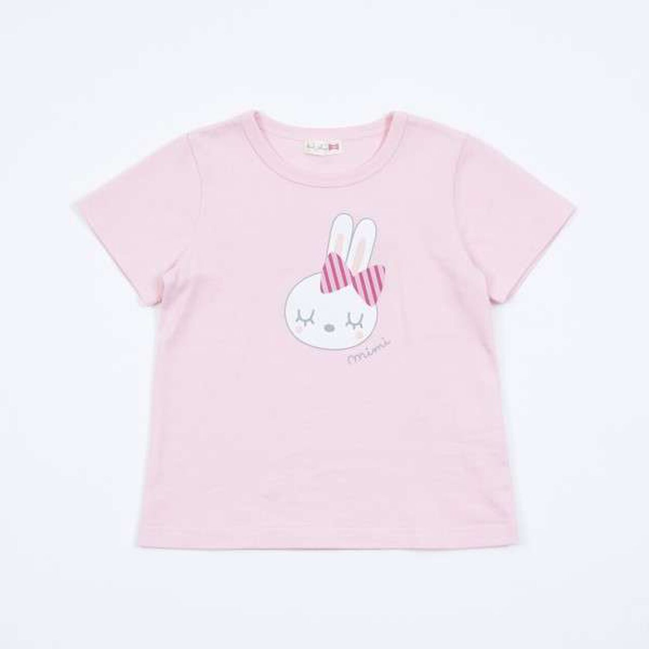 KP Rabbit Back Logo Short Sleeve T-Shirt [100-130],Pink, large image number 19