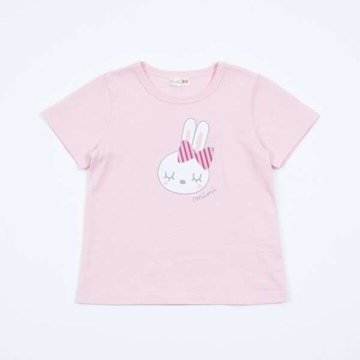 KP Rabbit Back Logo Short Sleeve T-Shirt [100-130],Pink, medium image number 19