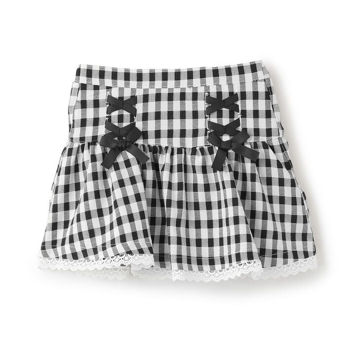 Laced Ribbon Skirt,Pink, medium image number 8