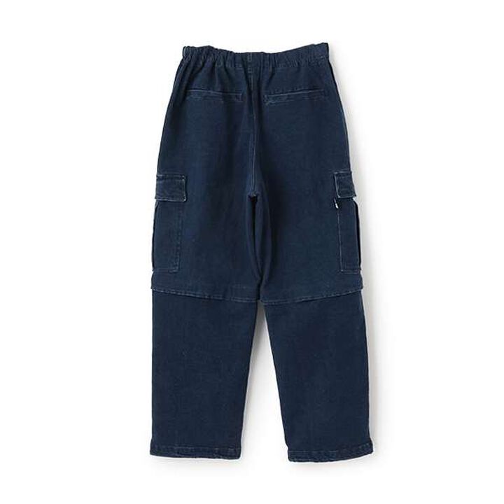[FORGETNEVER] 2 WAY Denim Pants_GLSW,Deep blue, medium image number 1