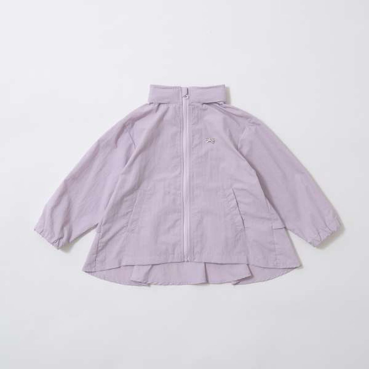 [Water-Repellent] Back Frill A-Line Mountain Parka (Storage Bag Included),Lavender, large image number 12